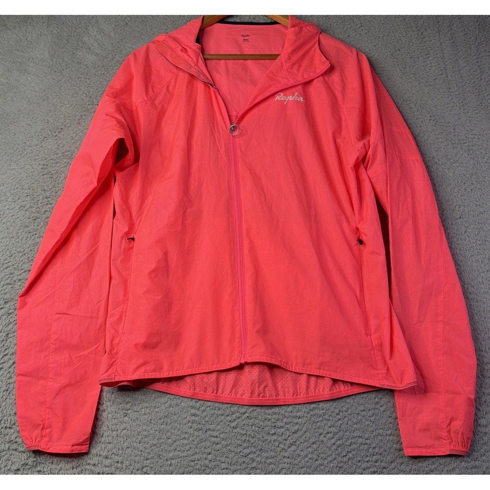 Rapha Cycling Jacket Size Small Commuter Lightweight Jacket Pink Rapha Jacket